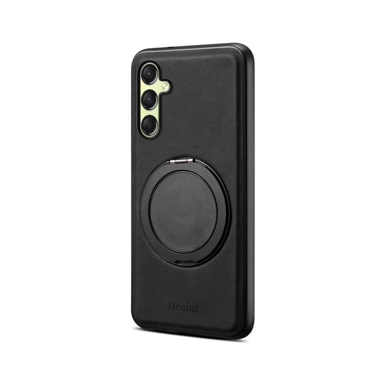 For Samsung Galaxy A16 5G Denior A14 Skin Feel Rotating Holder MagSafe Phone Case