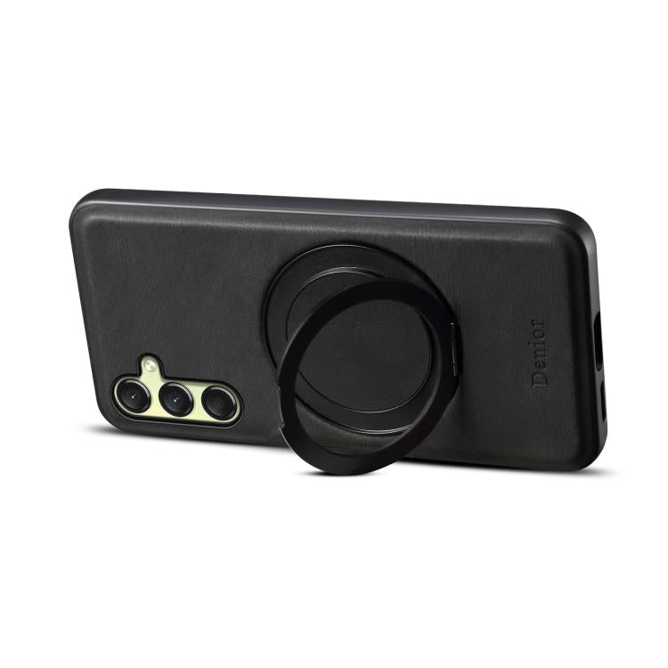 For Samsung Galaxy A16 5G Denior A14 Skin Feel Rotating Holder MagSafe Phone Case