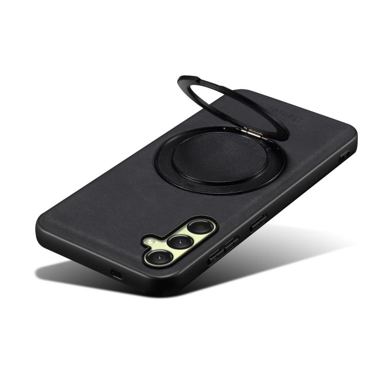For Samsung Galaxy A16 5G Denior A14 Skin Feel Rotating Holder MagSafe Phone Case