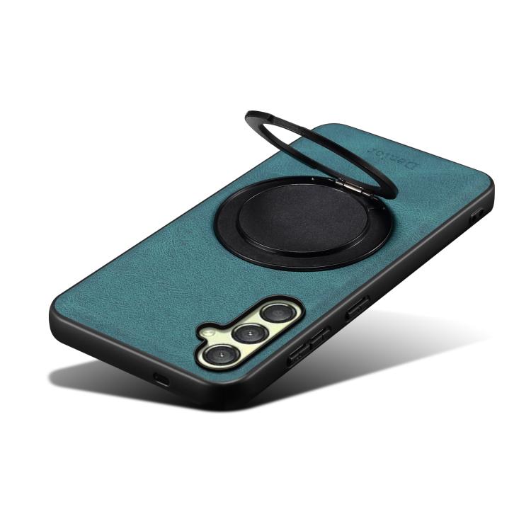For Samsung Galaxy A25 5G Denior A14 Skin Feel Rotating Holder MagSafe Phone Case