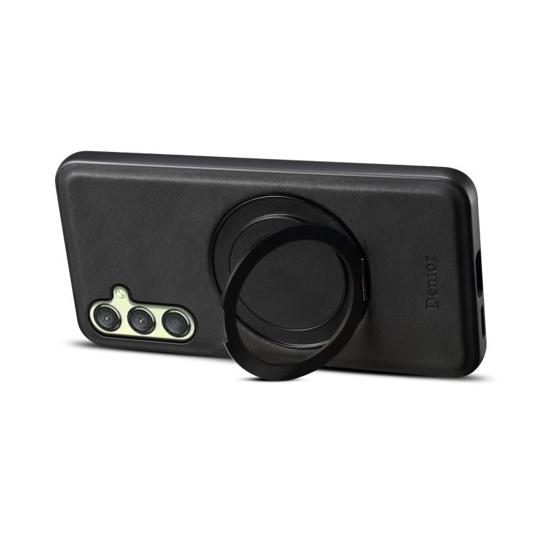 For Samsung Galaxy A25 5G Denior A14 Skin Feel Rotating Holder MagSafe Phone Case