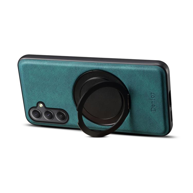 For Samsung Galaxy A35 5G Denior A14 Skin Feel Rotating Holder MagSafe Phone Case