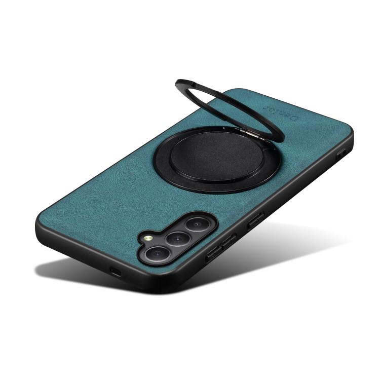 For Samsung Galaxy A35 5G Denior A14 Skin Feel Rotating Holder MagSafe Phone Case
