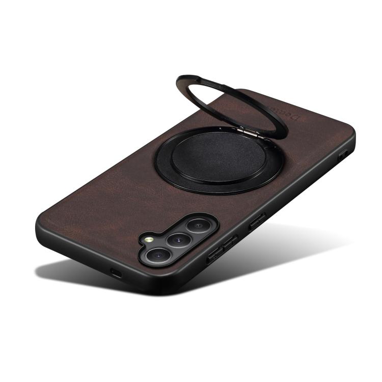 For Samsung Galaxy A35 5G Denior A14 Skin Feel Rotating Holder MagSafe Phone Case