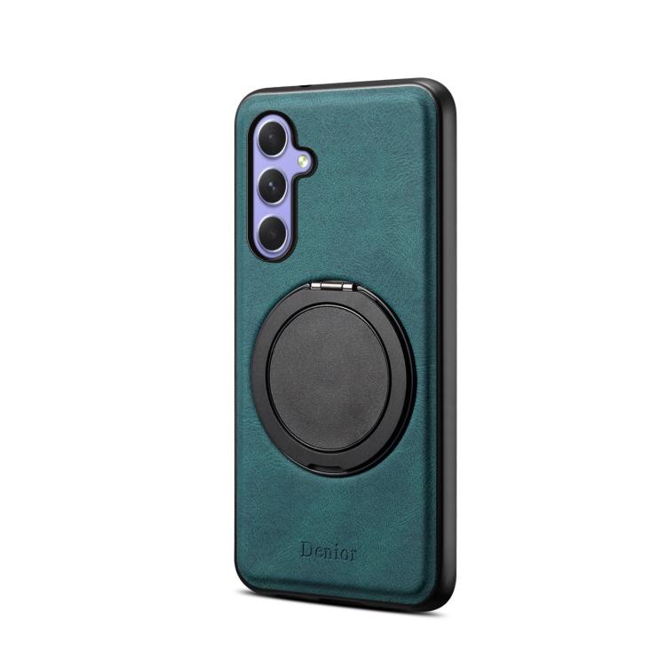 For Samsung Galaxy A55 5G Denior A14 Skin Feel Rotating Holder MagSafe Phone Case