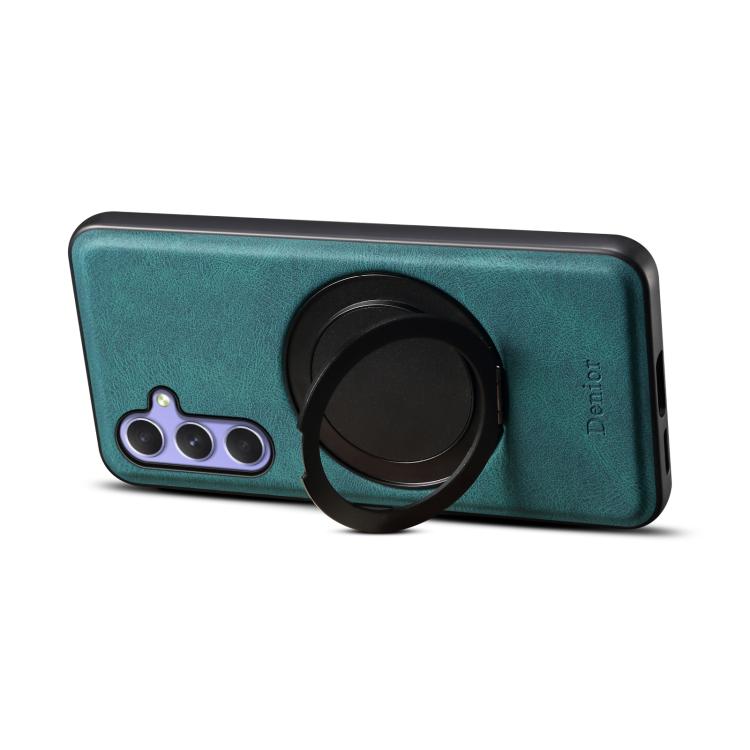 For Samsung Galaxy A55 5G Denior A14 Skin Feel Rotating Holder MagSafe Phone Case