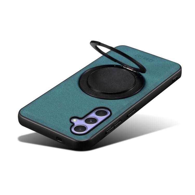 For Samsung Galaxy A55 5G Denior A14 Skin Feel Rotating Holder MagSafe Phone Case