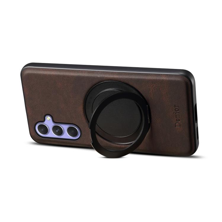 For Samsung Galaxy A55 5G Denior A14 Skin Feel Rotating Holder MagSafe Phone Case