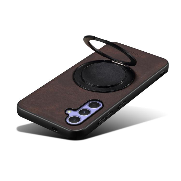 For Samsung Galaxy A55 5G Denior A14 Skin Feel Rotating Holder MagSafe Phone Case