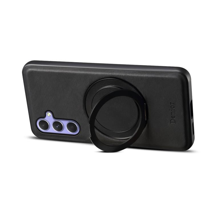 For Samsung Galaxy A55 5G Denior A14 Skin Feel Rotating Holder MagSafe Phone Case