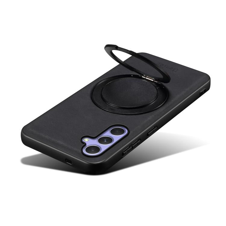 For Samsung Galaxy A55 5G Denior A14 Skin Feel Rotating Holder MagSafe Phone Case