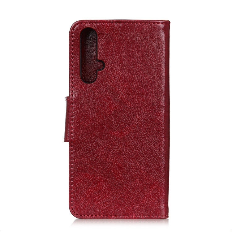 For OPPO Realme X50 5G Nappa Texture Horizontal Flip Leather Case with Holder & Card Slots & Wallet