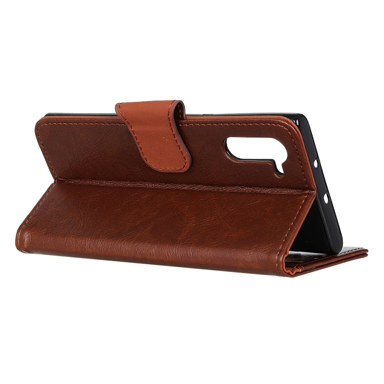 For OPPO Reno3 A(JP Version) Nappa Texture Horizontal Flip Leather Case with Holder & Card Slots & Wallet
