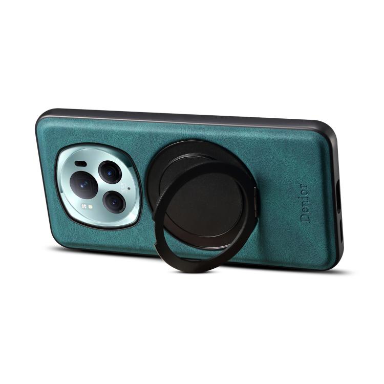 For Honor Magic6 Pro Denior A14 Skin Feel Rotating Holder MagSafe Phone Case