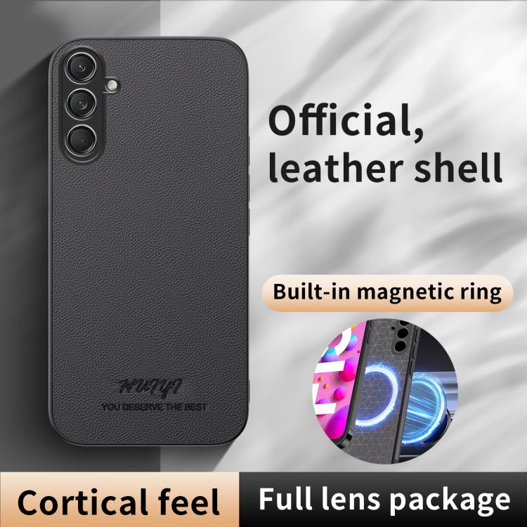For Samsung Galaxy F15 HUIYI Leather Magnetic Phone Case