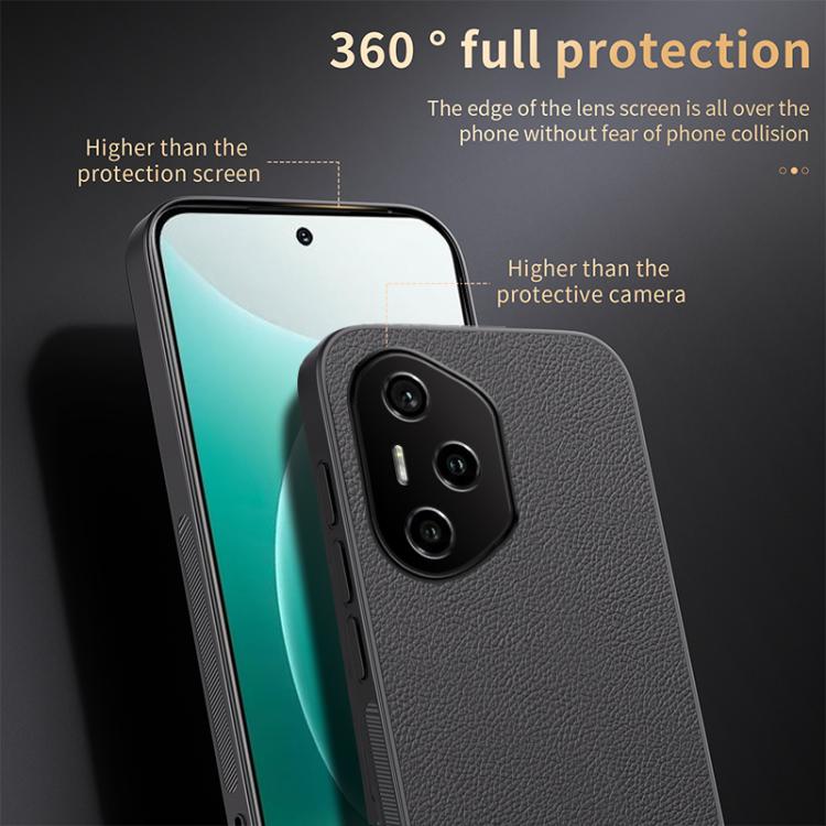 For Honor 300 Pro HUIYI Leather Magnetic Phone Case