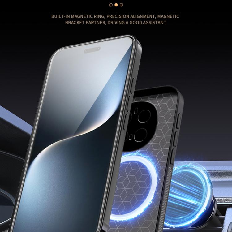 For Honor Magic7 Pro HUIYI Leather Magnetic Phone Case
