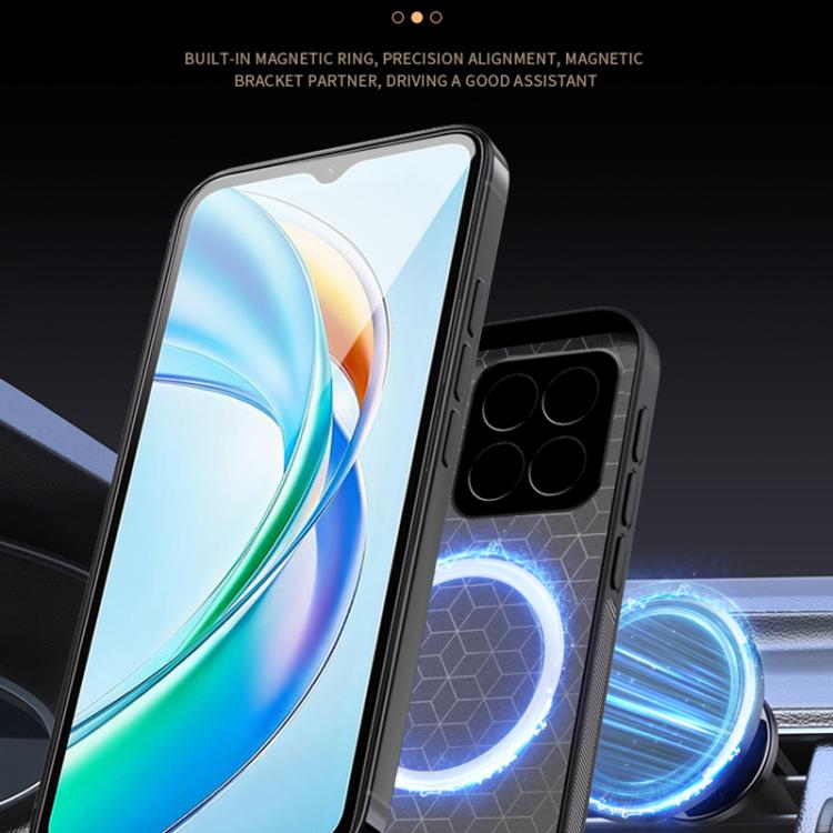 For Honor X5b HUIYI Leather Magnetic Phone Case