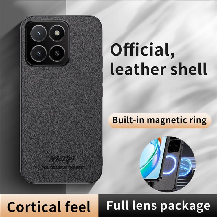 For Honor X5b HUIYI Leather Magnetic Phone Case