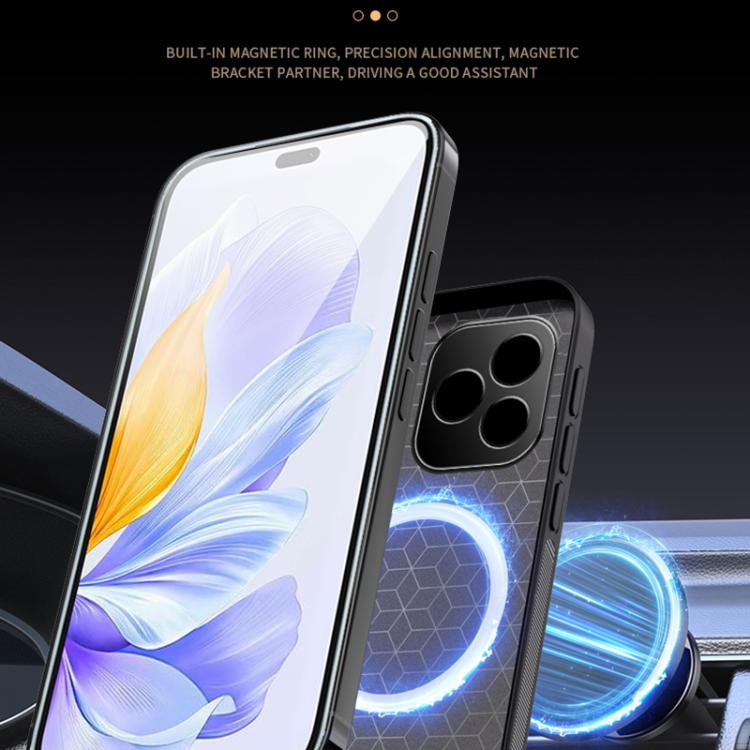 For Honor X60i HUIYI Leather Magnetic Phone Case