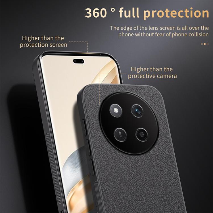 For Honor X60 Pro HUIYI Leather Magnetic Phone Case