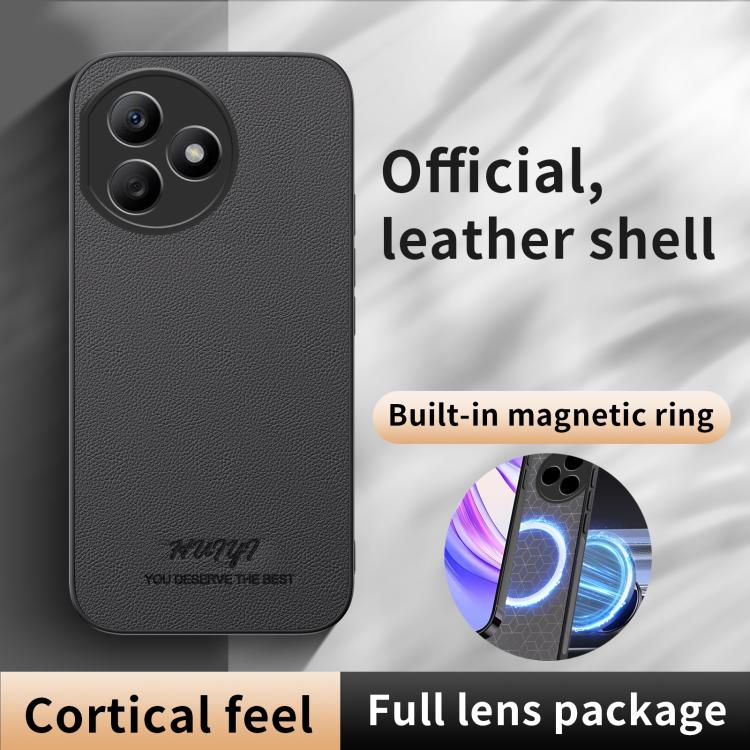 For Honor Play 8T Pro / X50i+ HUIYI Leather Magnetic Phone Case