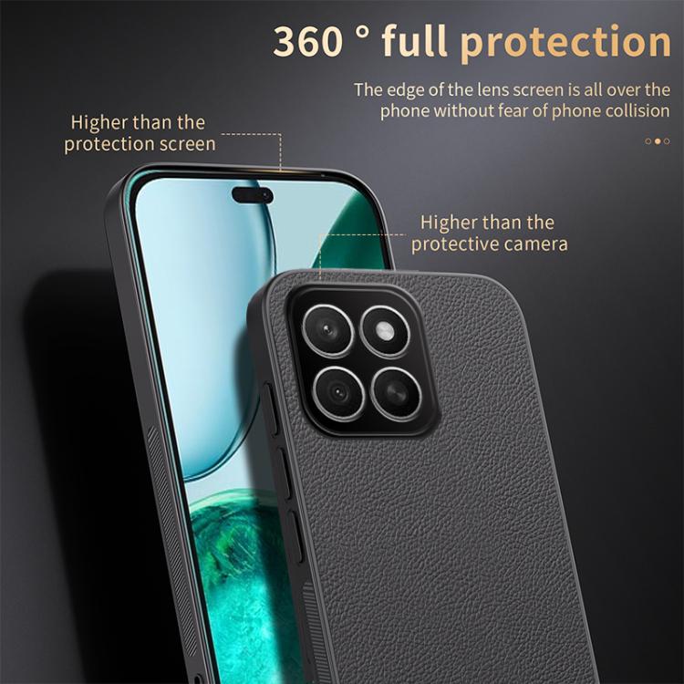 For Honor X8c 4G HUIYI Leather Magnetic Phone Case