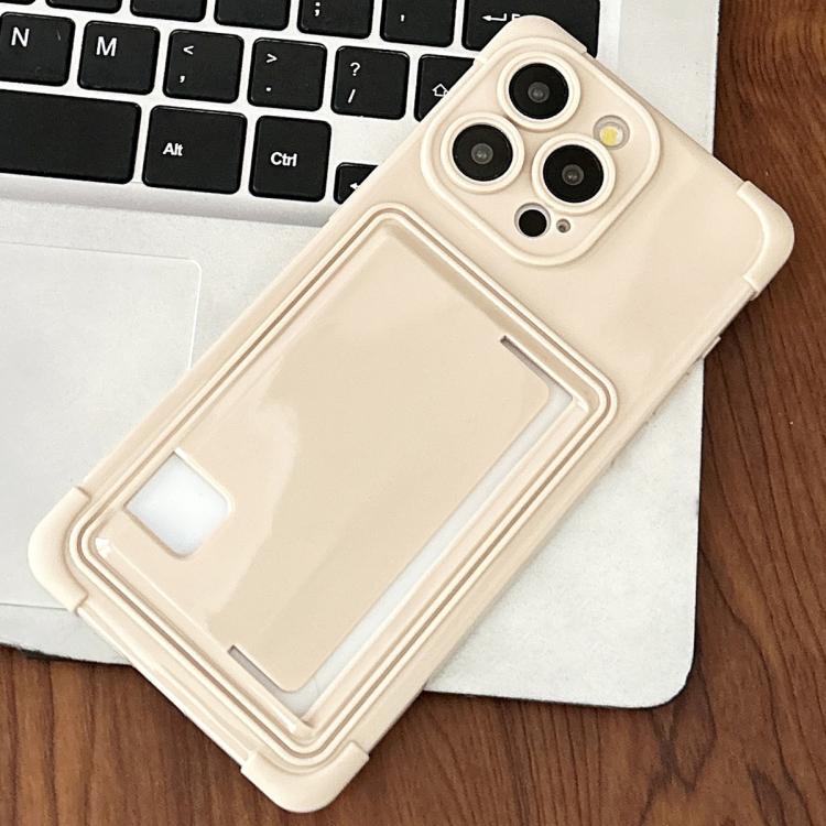 For iPhone 12 Pro Max Macaron Color Side Card Slot TPU Phone Case
