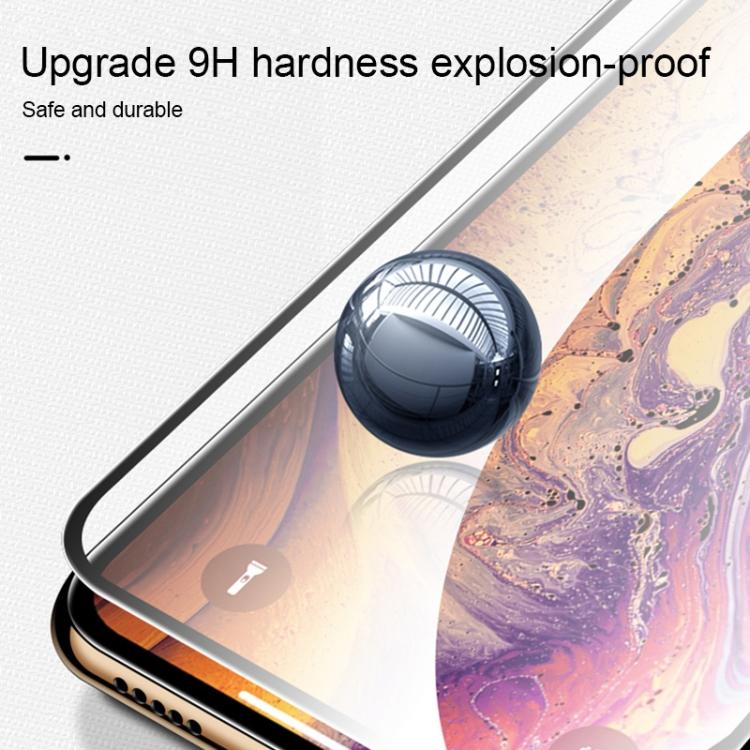 For Samsung Galaxy M21s 25pcs High Aluminum Large Arc Full Screen Tempered Glass Film