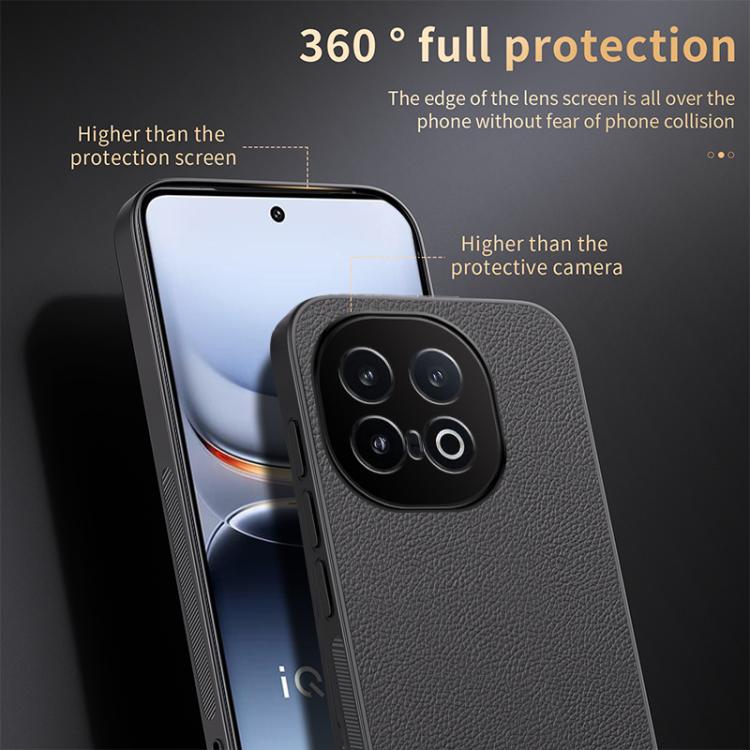 For vivo iQOO 13 HUIYI Leather Magnetic Phone Case