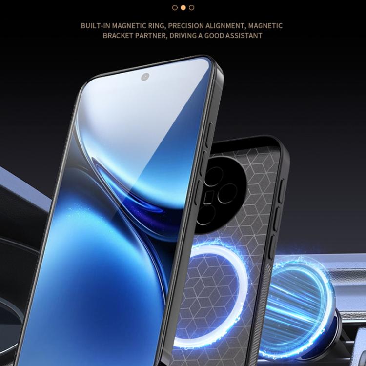 For vivo X200 HUIYI Leather Magnetic Phone Case