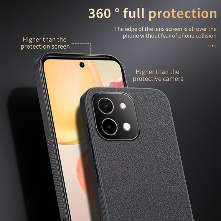 For vivo Y28 4G HUIYI Leather Magnetic Phone Case