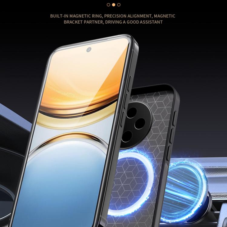 For vivo Y300 Pro HUIYI Leather Magnetic Phone Case