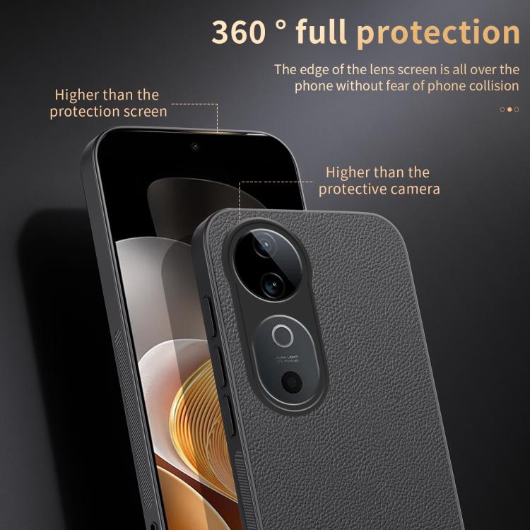 For vivo S19 HUIYI Leather Magnetic Phone Case