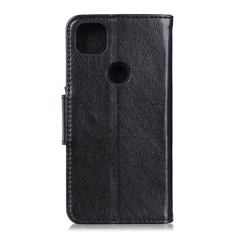 For Google Pixel 4a Nappa Texture Horizontal Flip Leather Case with Holder & Card Slots & Wallet