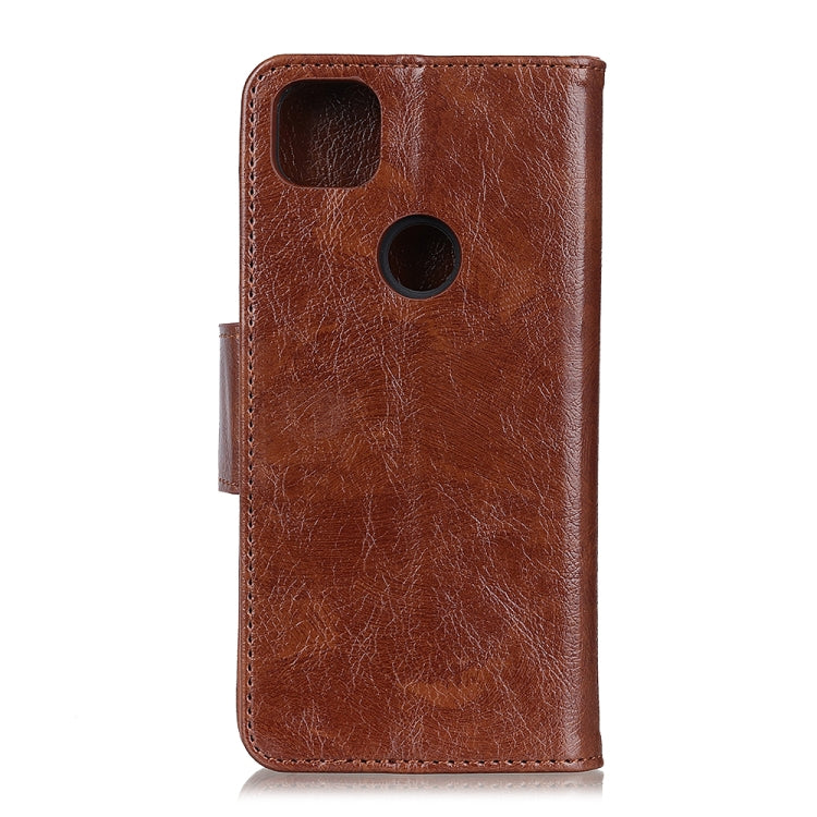 For Google Pixel 4a Nappa Texture Horizontal Flip Leather Case with Holder & Card Slots & Wallet