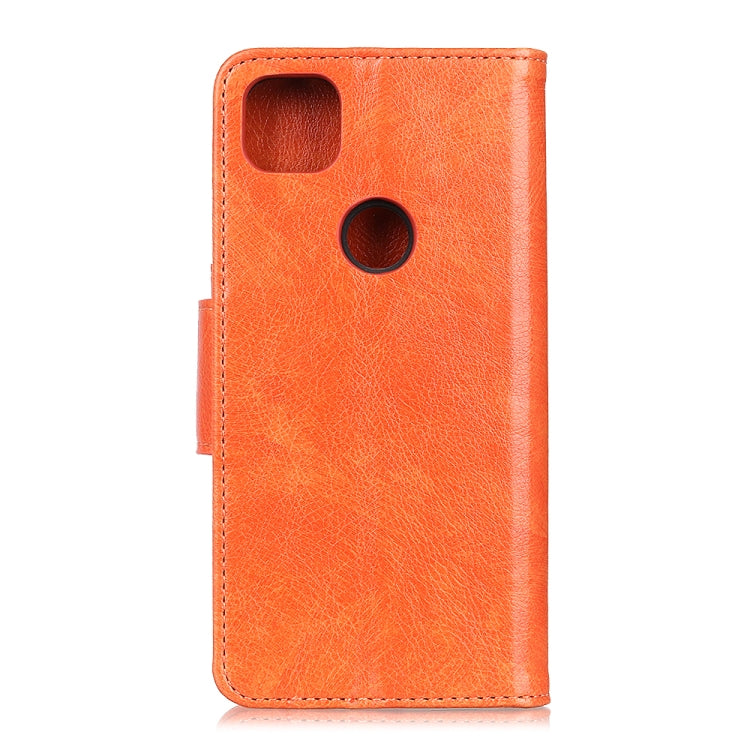 For Google Pixel 4a Nappa Texture Horizontal Flip Leather Case with Holder & Card Slots & Wallet