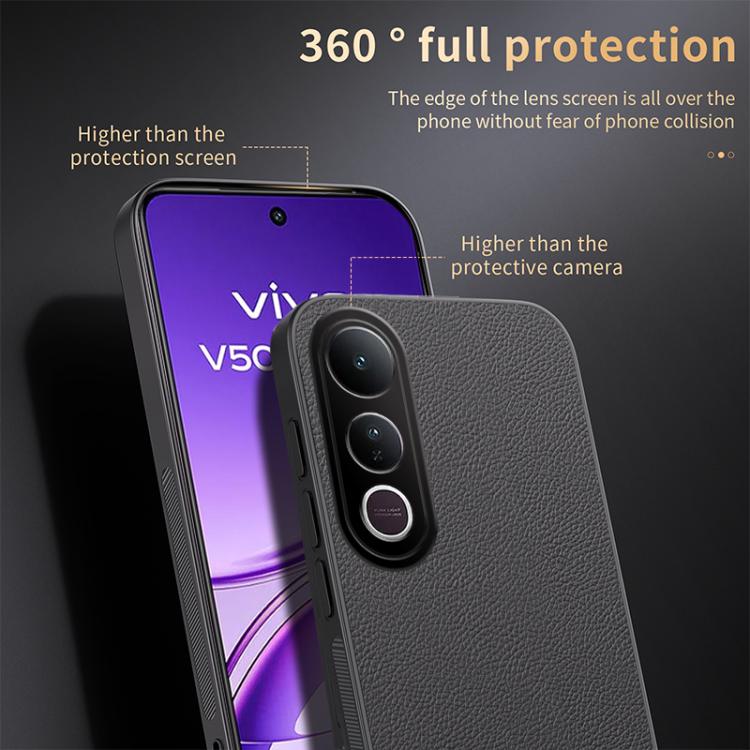 For vivo V50 Lite 4G / 5G HUIYI Leather Magnetic Phone Case