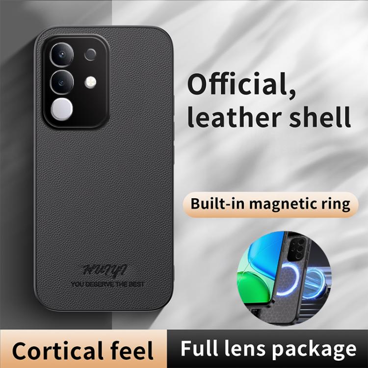 For vivo Y29 4G HUIYI Leather Magnetic Phone Case