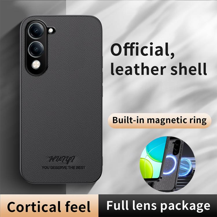 For vivo Y04 4G / Y29s 5G HUIYI Leather Magnetic Phone Case
