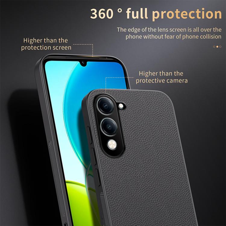 For vivo Y04 4G / Y29s 5G HUIYI Leather Magnetic Phone Case