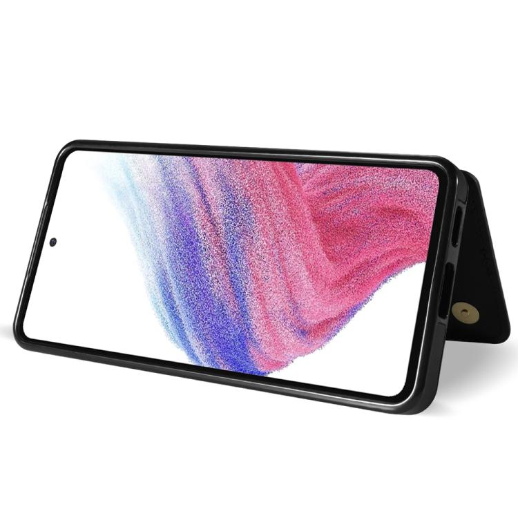 For Samsung Galaxy S20 FE 5G Rhombic Dual Buckle Card Slots Phone Case with Lanyard