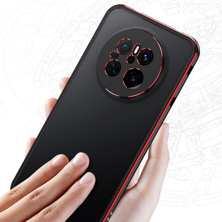 For Huawei Mate 70 Aurora Series Lens Protector + Metal Frame Phone Case
