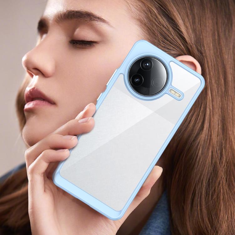 For Redmi K80 Colorful Series Acrylic Hybrid TPU Phone Case