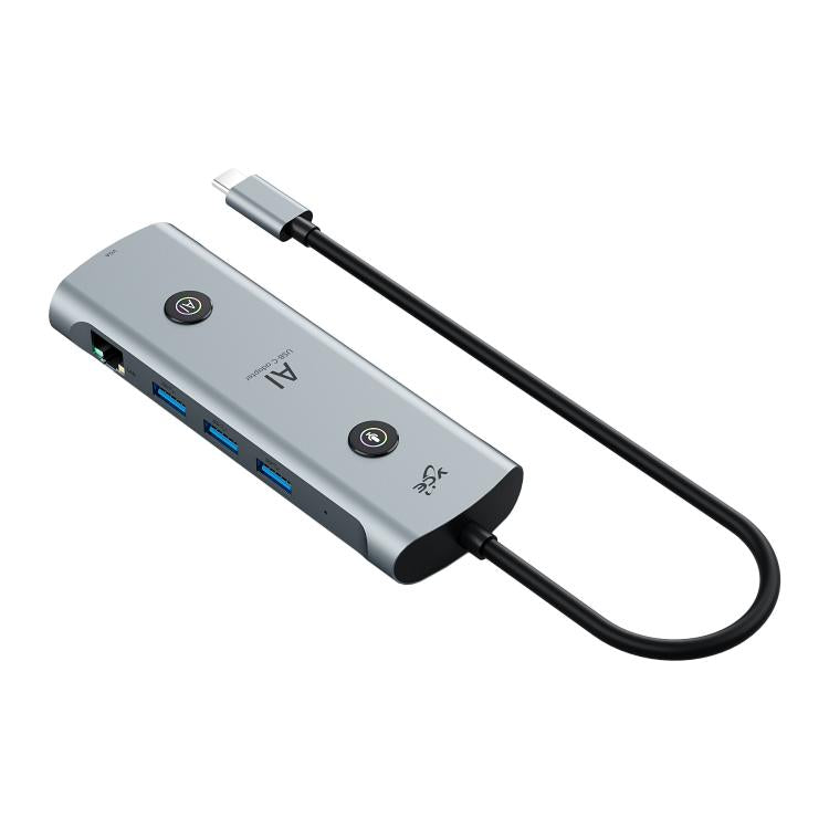 YCE V172 12 in 1 USB-C / Type-C HUB Adapter AI Docking Station