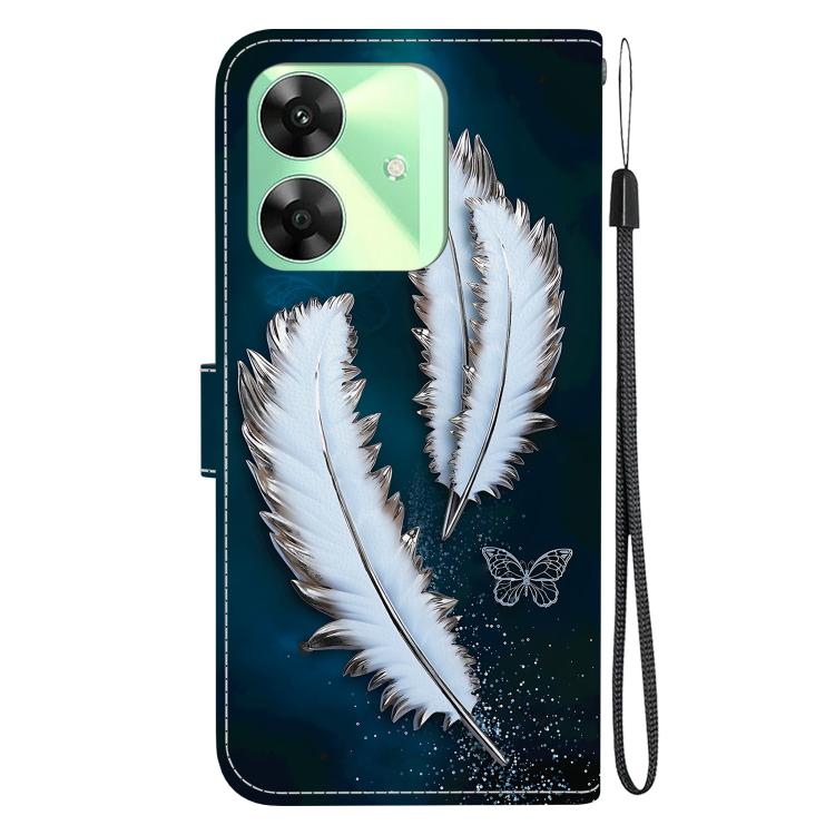 For Realme C61 / C63 / Note 60 Crystal Texture Colored Drawing Leather Phone Case