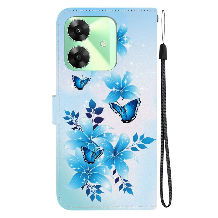 For Realme C61 / C63 / Note 60 Crystal Texture Colored Drawing Leather Phone Case