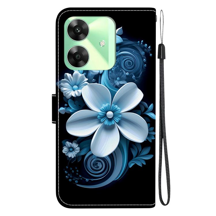 For Realme C61 / C63 / Note 60 Crystal Texture Colored Drawing Leather Phone Case