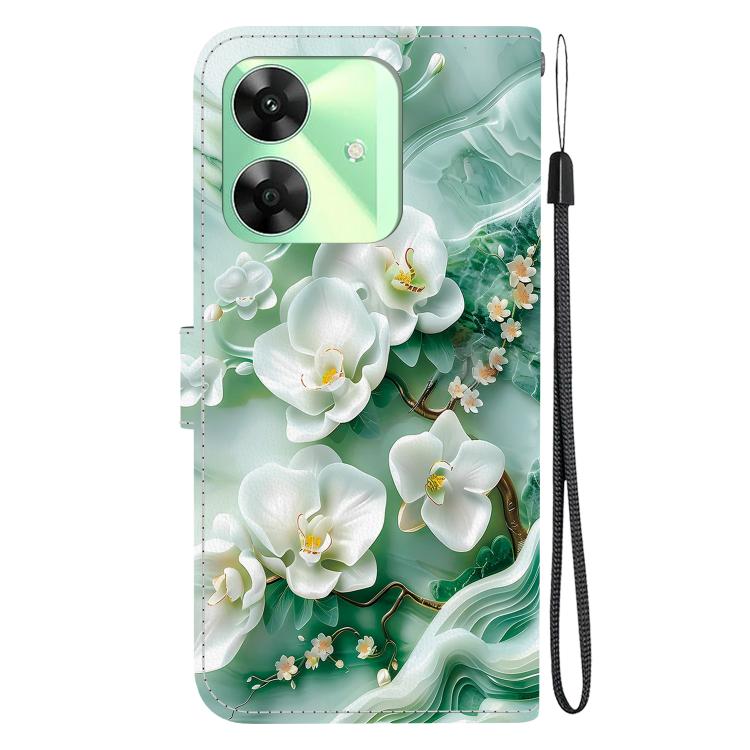 For Realme C61 / C63 / Note 60 Crystal Texture Colored Drawing Leather Phone Case
