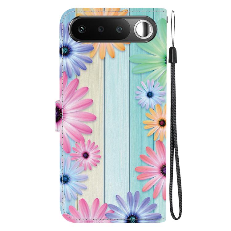 For Realme 16 5G Crystal Texture Colored Drawing Leather Phone Case